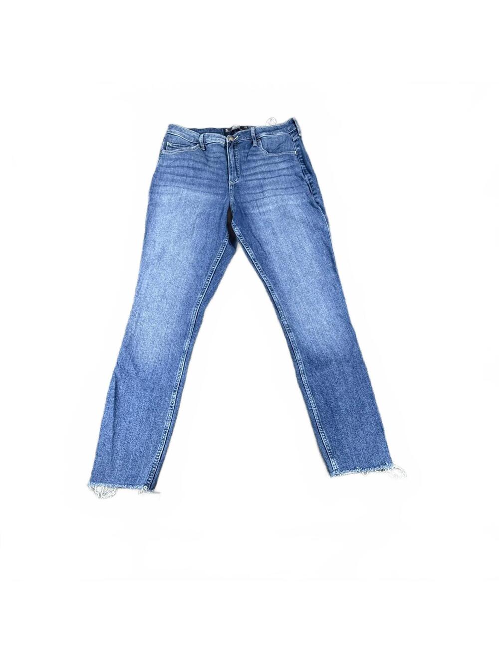Women's Hollister Curvy High-Rise Super Skinny Jeans Soft Stretch Denim W32 L30